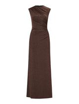 Kristy Metallic Maxi Dress Forever New