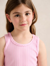 Tessa Girls Rib Tank Top Forever New