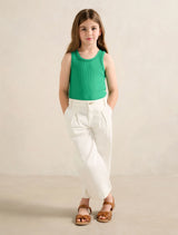 Tessa Girls Rib Tank Top Forever New