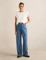 Cloe Petite Straight Leg Jeans