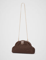 Aspen Open Weave Soft Clutch Forever New