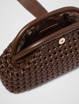 Aspen Open Weave Soft Clutch Forever New