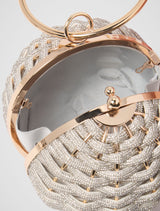 Wynnie Woven Round Clutch Forever New