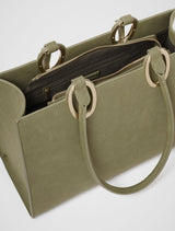 Sammi Oval Hardware Shoulder Tote Bag Forever New