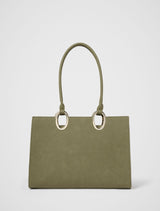 Sammi Oval Hardware Shoulder Tote Bag Forever New
