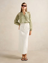 Sabrina Puff Sleeve Blouse Forever New