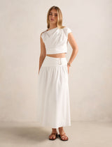 Dottie Hardware Maxi Skirt Forever New