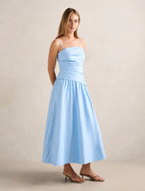 Ashton Ruched Midi Dress Forever New