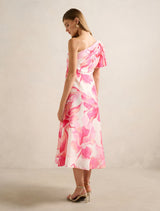 Mattea One Shoulder Midi Dress Forever New