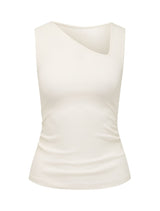 Fleur Asymm Neck Tank Top Forever New