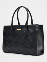 Lorelai Large Lattice Tote Bag Forever New