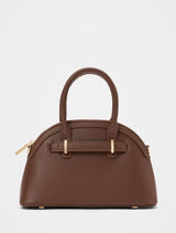 Indiana Bowler Bag 0 Chocolate Saffiano Forever New