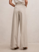 Etta Pleated Wide Leg Pants Forever New