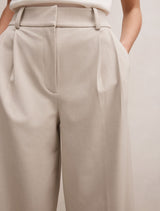 Etta Pleated Wide Leg Pants Forever New