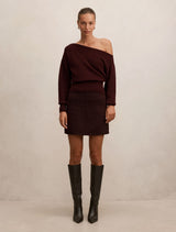 Addie Felled Mini Skirt Forever New