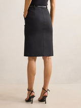 Lucy Belted Pencil Skirt Forever New