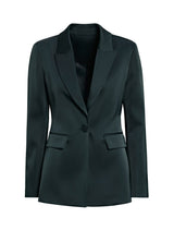 Solana Satin Single Breasted Blazer Forever New