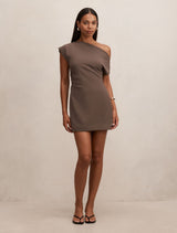 Danielle Asymmetrical Mini Dress Forever New