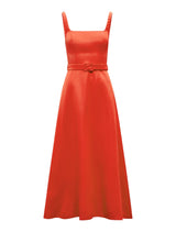 Hayden Square Neck Midi Dress Forever New