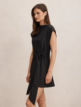 Peony Tie Front Mini Dress Forever New