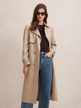 Ricky Soft Trench Coat Forever New
