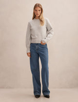 Ellie Cuff Detail Sweater Forever New
