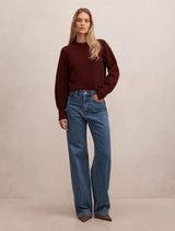Ellie Cuff Detail Sweater Forever New