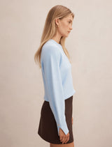 Ellie Cuff Detail Sweater Forever New