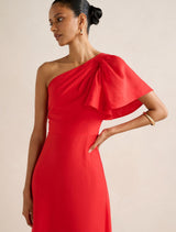 Mattea Petite One Shoulder Midi Dress Forever New