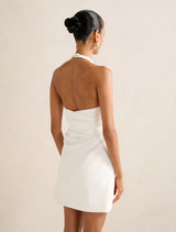 Tina Petite Halter Mini Dress Forever New