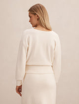 Eloise V Neck Sweater Forever New