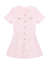 Violet Stitch Interest Girls Mini Dress Forever New