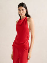 Evelyn Halter Backless Top Forever New