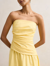 Ashton Petite Ruched Midi Dress Forever New