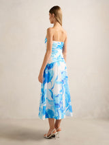 Ashton Ruched Midi Dress Forever New