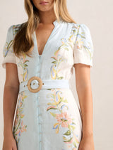 Briana Printed Shirt Dress Forever New