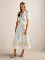 Briana Printed Shirt Dress Forever New