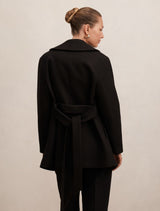 Sabrina Short Wrap Coat Forever New