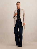 Sabrina Short Wrap Coat Forever New