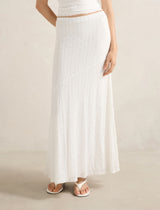 Tahlia Lace Maxi Skirt Porcelain Co-ord Forever New