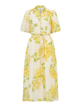 Macey Printed Midi Dress