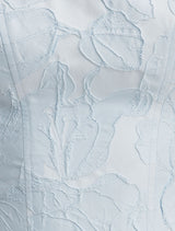 Lily Scoop Jacquard Midi Dress Forever New