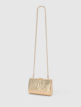 Mariam Metal Texture Clutch Forever New