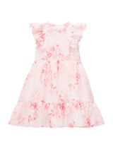 Evelyn Girls Flutter Sleeve Dress Forever New