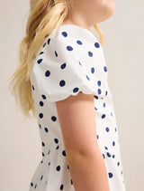 Juliette Girls Puff Sleeve Dress
