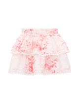 Anastasia Girls Shirred Tiered Skirt Forever New