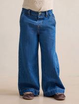 Gemma Girls Elasticated Jeans Classic Blue Wash Forever New