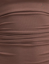 Jemima Ruched Jersey Midi Dress Forever New