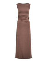 Jemima Ruched Jersey Midi Dress Forever New