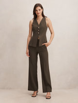 Larissa Long Waistcoat Forever New